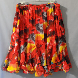 skirt with ruffle
